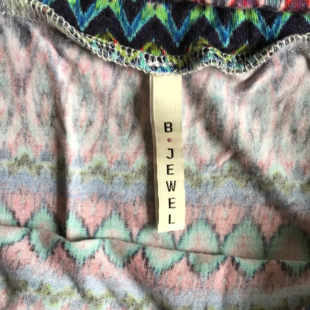 Long multicolored skirt - Picture 4 of 5
